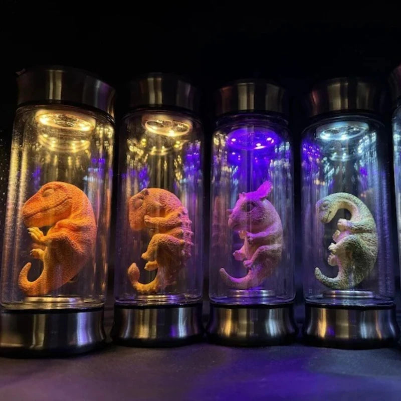 Logan's Dino Lamps