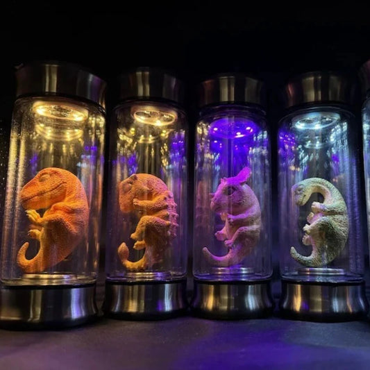 Logan's Dino Lamps