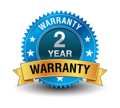 2 Year Warranty